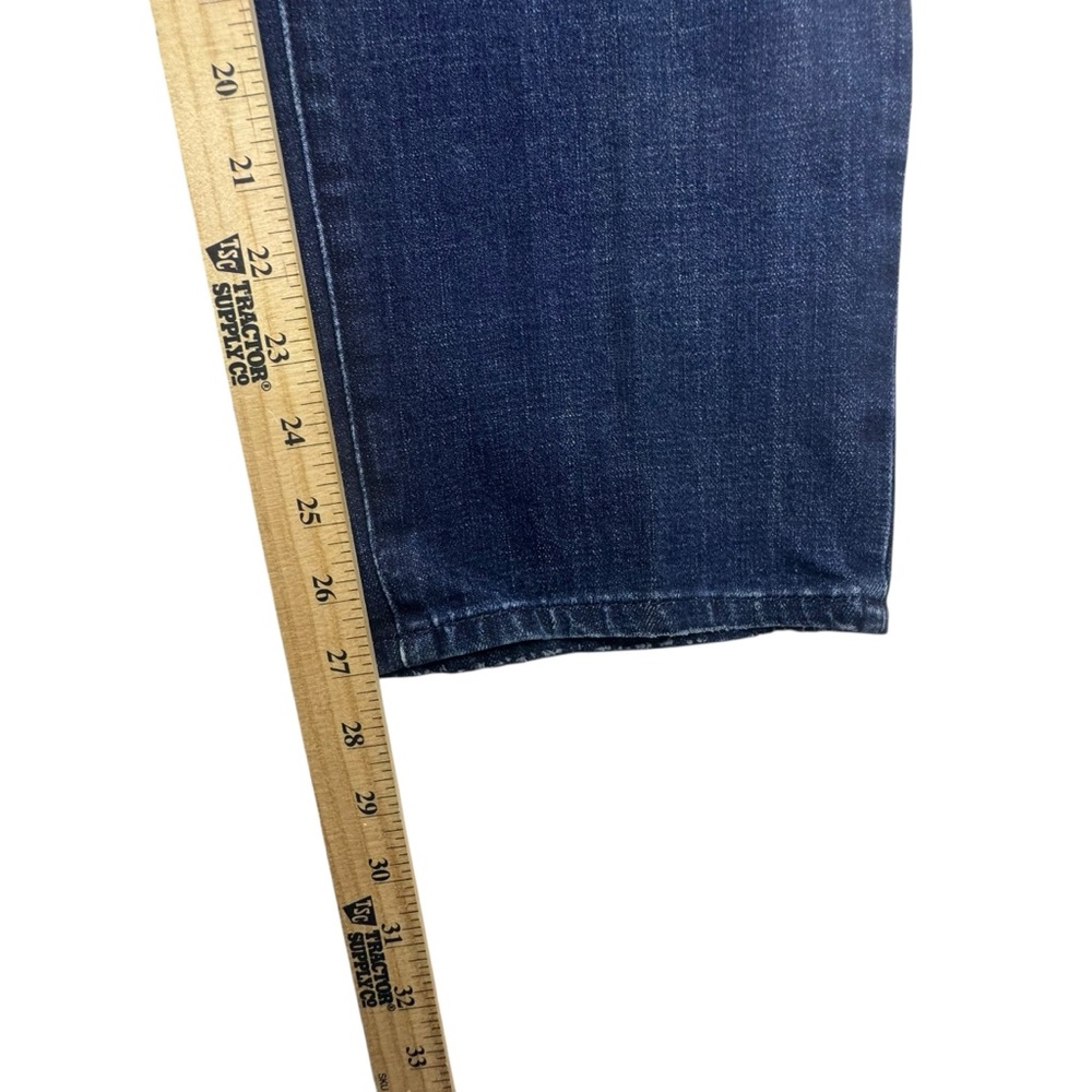 Talbots Flawless High Waist Modern Ankle Jeans in Dark Blue Denim - Picture 6 of 8